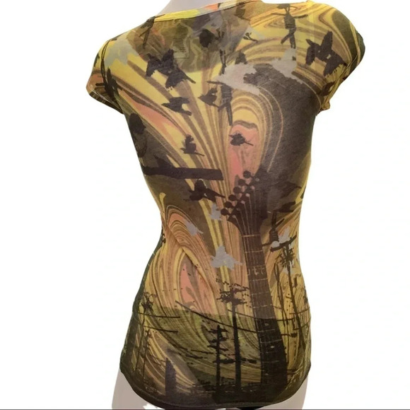 Grail Sublimation Size XS Fitted Tee. Made in USA New - Picture 3 of 4